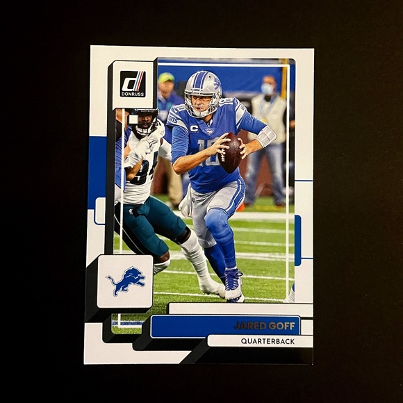 Jared Goff: Detroit Lions, Quarterback 2022 Panini Donruss Football #88 - Picture 1 of 2